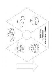 English Worksheet: Whats the weather like today?