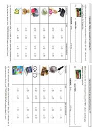 English Worksheet: Pairwork - Christmas presents