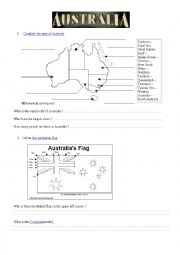 Webquest on Australia