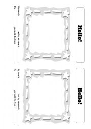 English Worksheet: Personal identification