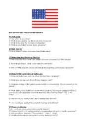 English Worksheet: BUY NOTHING DAY GROUP D