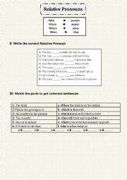 RELATIVE PRONOUNS PRACTICE 