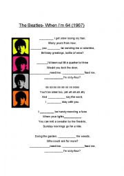 The Beatles- When Im 64 to Practice Conditionals 0,1,2