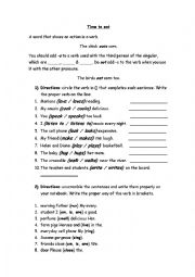 English Worksheet: Simple Present Exercises