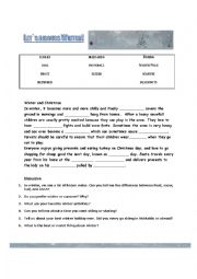 English Worksheet: Lets Discuss- winter