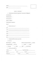 English Worksheet: present simple