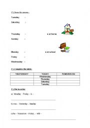 Days of the week