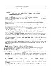 English Worksheet: consolidation exercises 1 for2nd form