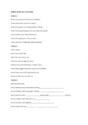 English Worksheet: Horrid Henry