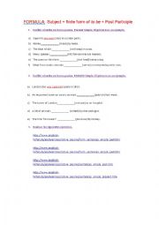 English Worksheet: Passive Voice