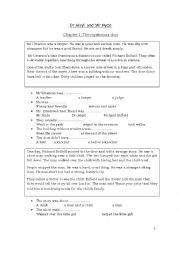 English Worksheet: Dr Jekyll and Mr Hyde