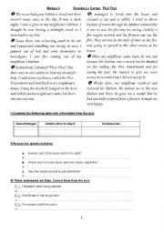 English Worksheet: Grandmas corner