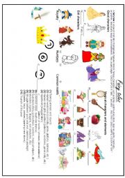 English Worksheet: Fairy Tales Elements