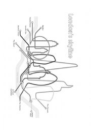 English Worksheet: London memory skyscrapers
