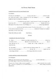 English Worksheet: Intermediate Grammar Revision