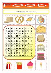 Food Wordsearch