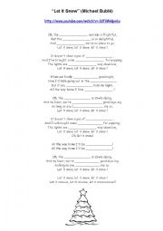 English Worksheet: SONG - Michale Buble 