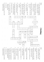 Clothing Crossword