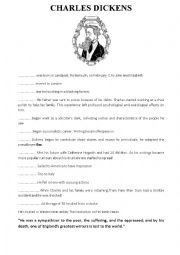 English Worksheet: Charles Dickens