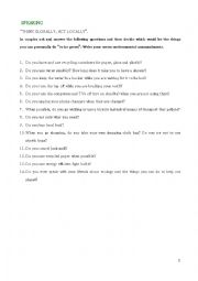 English Worksheet: TALKING ABOUT ECOLOGY