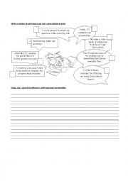 English Worksheet: Presentations