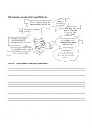 English Worksheet: Presentations