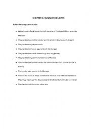 English Worksheet: The Witches Chapter 5, 6 and revision 