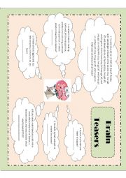 English Worksheet: Brain teasers