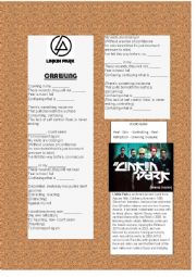 English Worksheet: Crawling - Linkin Park