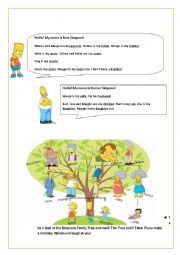 Simpons Family Tree