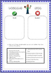 English Worksheet: Healthy Diet