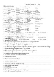 practice test for hew headway textbook