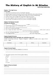 English Worksheet: Videos 