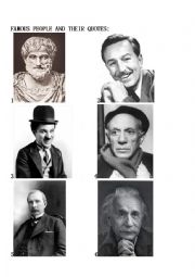 Famous people and their quotes !!!!  Speaking !!!