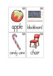 English Worksheet: Word card