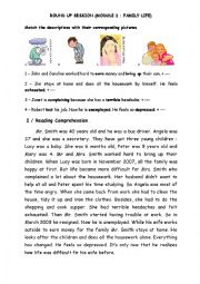 English Worksheet: round up number 1 9th form