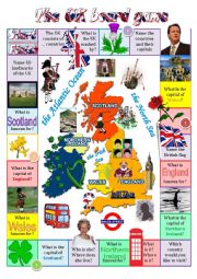 The United Kingdom board game