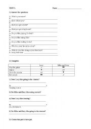 English Worksheet: Complete revision of english