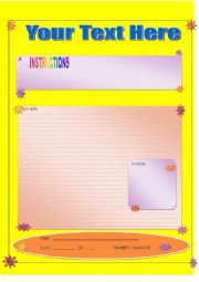 NOTES TEMPLATE