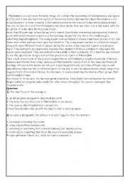 English Worksheet: philadelphia