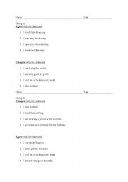 English Worksheet: So/ Neither