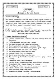 English Worksheet: macmillan Junior three