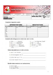 English Worksheet: pronouns