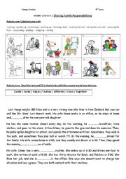 9th Form Module 1/Lesson 2: Sharing Family Responsibilities Group Session 