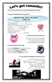 English Worksheet: Iris-Goo Goo Dolls