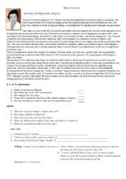 English Worksheet: Diapers Invention
