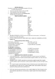 English Worksheet: GERUNDS AND INFINITIVES