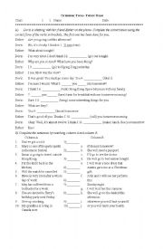 English Worksheet: Future Tense