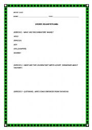 English Worksheet: HOTEL TRANSYLVIA MOVIE WORKSHEET