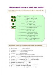 English Worksheet: THE PASSIVE - part II